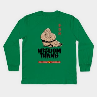 Wisdom Thang Kids Long Sleeve T-Shirt